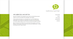 Desktop Screenshot of bottlang-partner.com